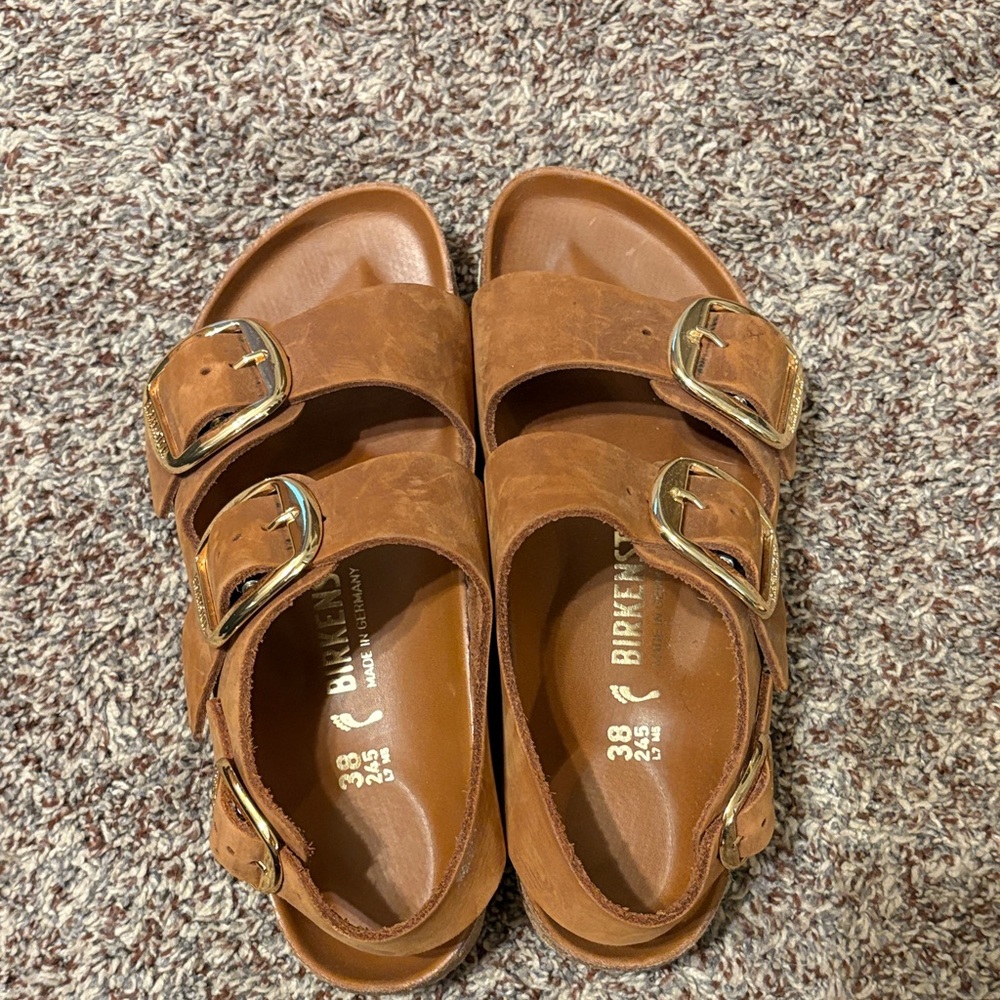 Birkenstock Milano Big Buckle Sandals - Picture 3 of 6